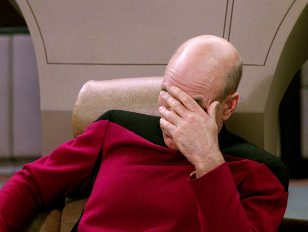 Facepalm meme